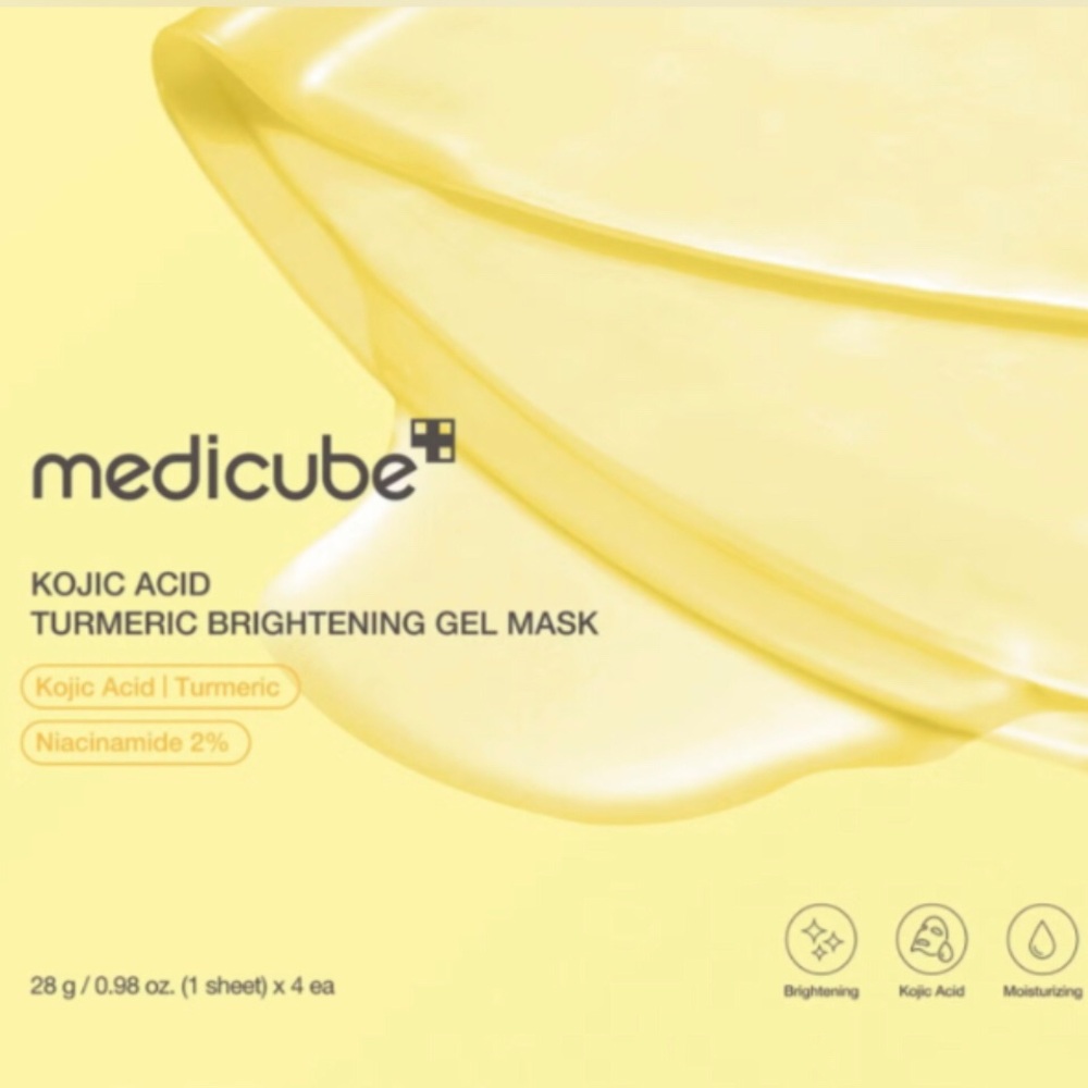 Medicube Kojic Acid Turmeric Brightening Gel Mask — (1)